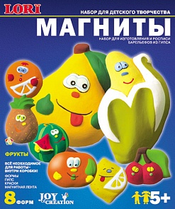 Набор для отливки барельефов - Магниты. Фрукты (Лори, М-005)